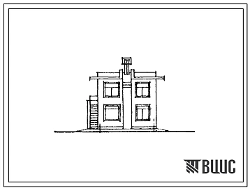 Типовой проект У.228-7-3.95 Открытая стоянка автотранспорта (с помещением для охраны) (украинский язык)