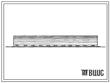 Типовой проект 812-1-50.84 Крытый ток для подработки зерна площадью 1000 м2 (в клееных стрельчатых арках). Предназначен для послеуборочной подработки на двух технологических линиях зерна озимых и яровых культур: прием, очистка, сортировка