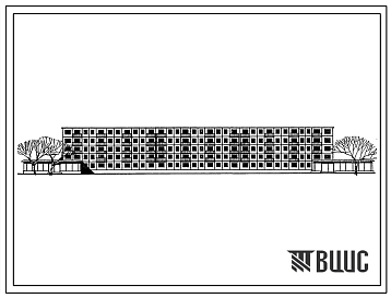 Типовой проект 1-466А-5  Пятиэтажный шестисекционный крупнопанельный жилой дом на 91 квартиру (однокомнатных  15, двухкомнатных малых  18, двухкомнатных  35, трехкомнатных малых  8, трехкомнатных  10, четырехкомнатных - 5) со строенными предприятиями торг