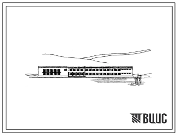 Типовой проект 225-1-80С Универсальная общеобразовательная школа на 8 классных помещений. Тип 4. Для строительства в 4 строительно-климатической зоне, в районах с сейсмичностью 7 и 8 баллов.