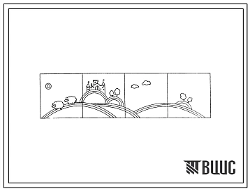 Типовой проект 320-073 Элементы декоративного оформления детских учереждений