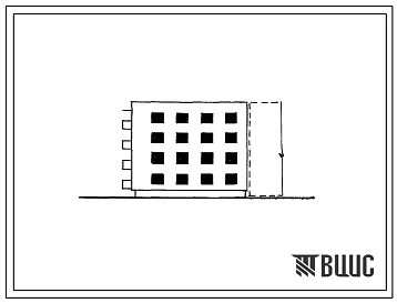 Типовой проект 70-024с Четырехэтажная блок-секция-вставка угловая левая на 8 квартир с несущим сборно-монолитным железобетонным каркасом и заполнением стен из кирпича. Для строительства в 3 строительно-климатической зоне в районах с сейсмичностью 9 баллов