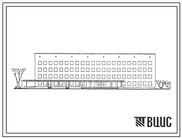 Типовой проект 254-4-3 Поликлиника на 600 посещений в день (со стенами из местных материалов). Для строительства в районах с расчетной наружной температурой -20 до 40?С.