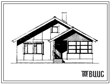 Типовой проект 181-219-22.85 1-этажный 1-квартирный 3-комнатный жилой дом, сблокированный с хозпостройкой. Для строительства в 1В климатическом подрайоне, 2 климатическом районе.