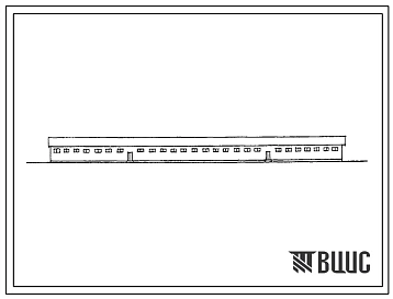 Типовой проект У.801-4-220.96 Здание для откорма КРС мясных пород на 320 голов