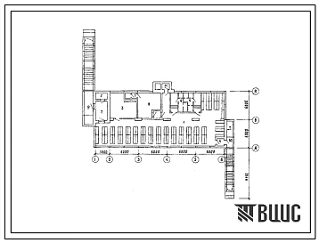 Типовой проект А-II,III,IV-450-320.86 Отдельно стоящее заглубленное производственное здание вспомогательного назначения. Стены из железобетонных панелей по серии У-01-01/80 (убежище на 450 человек, размеры убежища 27,08м на 23,11м, режимы вентиляции 1,2).