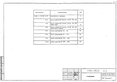 Выпуск 6 Балка ребристая длиной 16,5 м с ненапрягаемой арматурой. Рабочие чертежи