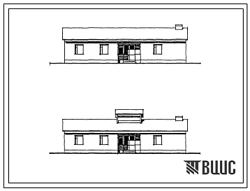Типовой проект 189-000-740.13.88 Одноэтажный дом с шестикомнатной квартирой. Для Туркменской ССР (южных районов)