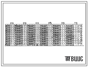 Типовой проект 111-90-4 9-этажный 6-секционный 216-квартирный жилой дом широтной ориентации для строительства во 2 и 3 строительно-климатических зонах.
