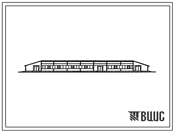 Типовой проект 803-3-101.86 Овчарня для ранневесеннего ягнения на 1000 каракульских маток (форма П-образная, стены панельные)