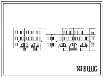 Типовой проект 251-4-57.13.87 Поликлиника на 250 посещений в смену (в конструкциях серии 1.090.1-1). Для Казахской ССР