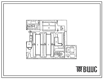 Типовой проект 801-315 Комплексы по производству молока на 800 и 1200 коров боксового содержания