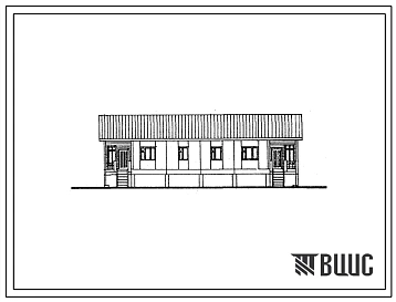Типовой проект 181-115-175см.13.87 Дом на 2 трехкомнатные квартиры. Общая площадь 164 м2 .Для Костромской области.