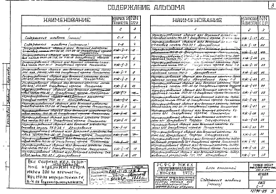 Альбом 5 Блок емкостей. Строительная часть. Сборные железобетонные элементы