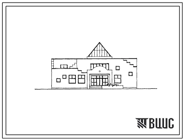 Типовой проект 214-09-17.89 Лечебно-профилактический корпус для детских домов семейного типа на 150 – 200 воспитанников. Здание двухэтажное. Стены из кирпича. Объем 3413м?
