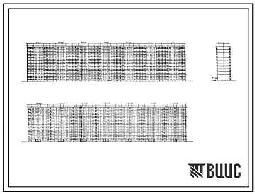 Типовой проект II-57-07/12ЮА 12-этажный панельный 7-секционный 335-квартирный жилой дом