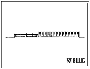 Типовой проект 272-14-16 Рынок (в конструкциях ИИ-04) торговой площадью 900 м2 (150 торговых мест)