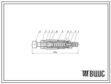 Шифр ККП-00.00 Клапан картриджный предохранительный  ККП-00.00