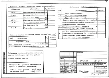 Альбом 6 Водопровод и канализация ниже отм. 0.000 (ВК.01-1)