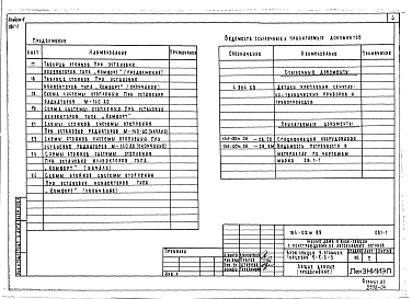 Альбом 4 Отопление и вентиляция. Водопровод и канализация