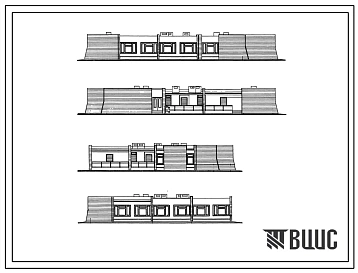 Типовой проект 244-6-4.85 Спальный корпус на 40 мест