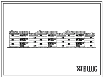 Типовой проект 113-23-48.13.86 Двух-трехэтажный трехсекционный жилой дом на 15 квартир (для строительства в Эстонской ССР)