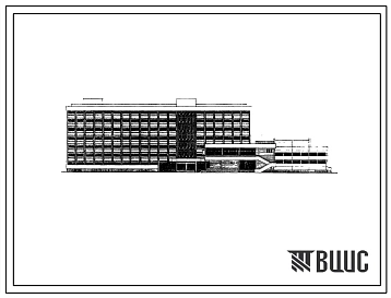 Типовой проект 282-5-36сп Гостиница на 380 мест (в конструкциях серии ИИС-04). Для строительства в IVА и IVГ климатических подрайонах сейсмичностью 7, 8 и 9 баллов на грунтах II типа просадочности.