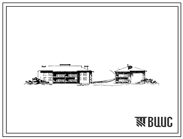 Типовой проект 115-34-6с 2-этажный дом на 8 квартир (двухкомнатных 2Б-4, трехкомнатных 3Б-4) для строительства в 3 климатическом районе, в 3Б климатическом подрайоне, с сейсмичностью 7-8 баллов.