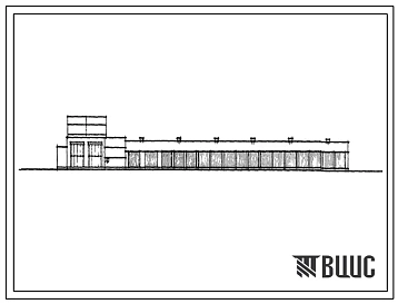 Типовой проект 816-103 Ремонтная мастерская на 280 условных единиц, сблокированная с гаражом на 30 машин.