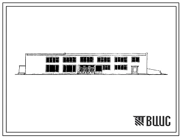 Типовой проект 262-12-60С Клуб с универсальным залом на 400 мест, для строительства в 3 строительно-климатической зоне, в районах с сейсмичностью 9 баллов. Для сельского строительства.