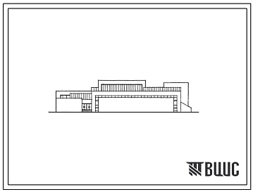 Типовой проект 284-04-117.88 Банно-оздоровительный комплекс на 200 мест. Здание двух-, трехэтажное. Стены из кирпича.