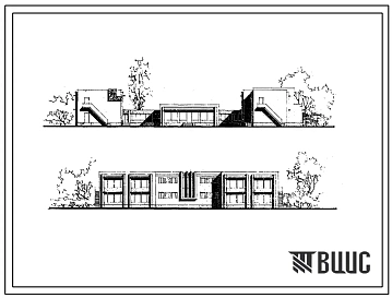Типовой проект 215-2-125 Детские ясли-сад на 160 мест для строительства в 3Б климатическом подрайоне