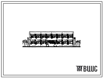 Типовой проект 212-2-181с Комплекс детских яслей-садов на 560, 640 мест.  Для строительства в IVВ и IVБ климатических подрайонах сейсмичностью 7 и 8 баллов.