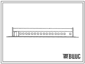 Типовой проект 802-3-21.86 Свинарник для опоросов на 80 мест. Стены панельные легкобетонные (для подсобных хозяйств)
