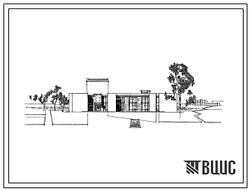 Типовой проект 264-12-75 Сельский дом культуры на 300 мест для строительства во 2 строительно-климатической зоне.