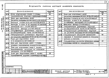 Альбом 6 Конструктивный вариант (окна и балконные двери со стеклопакетами. Окна и балконные двери со стеклопакетами и стеклом) (АС.1-48)