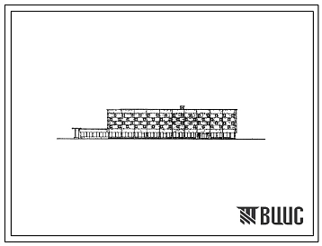 Типовой проект 232-1-62 Универсальный общественно-бытовой корпус для техникумов и профтехучилищ на 960 учащихся. Для строительства во 2А, 2Б, 2В, 3А, 3Б, 3В климатических подрайонах.