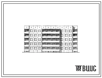 Типовой проект 91-020 Пятиэтажная блок-секция рядовая, с торцевым окончанием на 30 квартир (однокомнатных 1Б-10, двухкомнатных 2Б-10, четырехкомнатных 4Б-10), для строительства во 2Б, 2В, 2Г климатических подрайонах, в 3 климатическом районе
