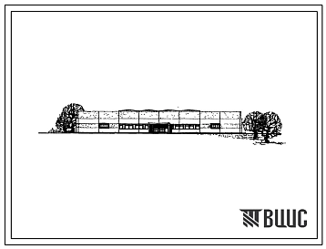 Типовой проект 232-1-110с Универсальные учебно-производственные мастерские для профтехучилищ рабочей площадью 1500 м2. В конструкциях серии ИИС-04. Для строительства в 4 климатическом районе сейсмичностью 9 баллов (с конструктивными вариантами сейсмичност