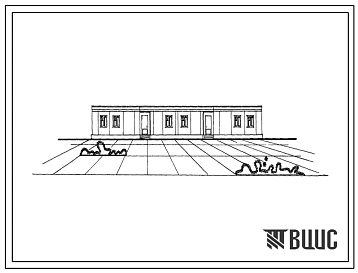 Типовой проект 181-55-22с/1 Одноэтажный жилой дом на 2 четырехкомнатные квартиры типа 4Б. Для строительства в 4А климатическом подрайоне сейсмичностью 8 баллов (с вариантами сейсмичностью 7 и 9 баллов) на непросадочных грунтах (вариант на грунтах 2 типа п