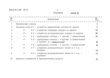 Альбом 5 Часть 3. Сметы. Сооружения из кирпича