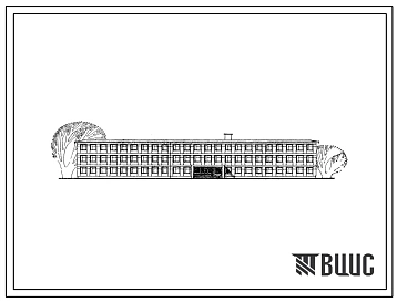 Типовой проект 223-1-237 Средняя школа на 16 классов (624 учащихся).