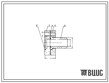 Шифр РГП-32СП.01.000 Вывод в сборе РГП-32СП.01.000