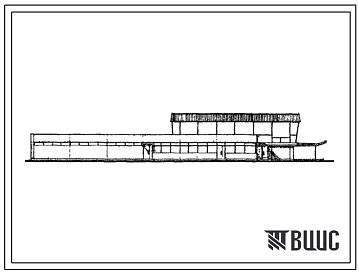 Типовой проект 272-14-11 Крытый рынок на 158 торговых мест с комплексом предприятий торгово-бытового обслуживания