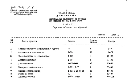 Альбом 5 Заказные спецификации