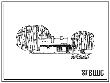 Типовой проект 184-24-11.13.87 Двухкомнатный дом (для индивидуального строительства в северных и центральных районах УССР)