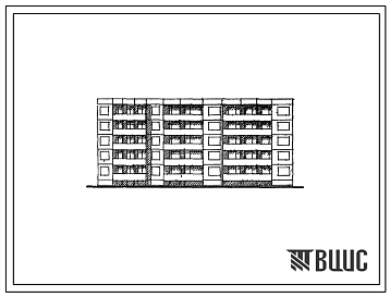 Типовой проект 121-032 Пятиэтажная блок-секция рядовая торцевая поворотная под углом 1350 (внешний угол) на 30 квартир (однокомнатных 1Б-10, двухкомнатных 2Б-10, четырехкомнатных 4Б-10). Для строительства в 1В климатическом подрайоне, 2 и 3 климатических