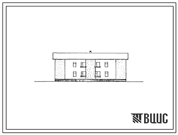 Типовой проект 144-40-80с.85 Двухэтажный жилой дом на 2 пятикомнатные квартиры в двух уровнях усадебного типа с надворными постройками для строительства в 4Г климатическом подрайоне Узбекской ССР (Ферганская долина) сейсмичностью 8 и 9 баллов