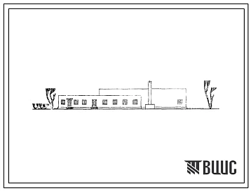 Типовой проект 244-5-33с Хозяйственный корпус пионерского лагеря-базы отдыха на 720/640 мест. Для строительства в IVБ и IVВ климатических подрайонах, сейсмичностью 7 и 8 баллов.
