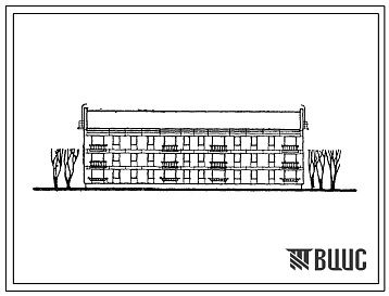 Типовой проект 1-240С-3 Трехэтажный дом на 24 квартиры серии 1-240С